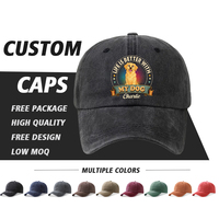 Gorra de Béisbol RTS de Lote Pequeño, 100% Algodón, Estilo Vintage Lavado, Ajustable con Broche, Estructurada, con Logotipo Bordado Personalizado