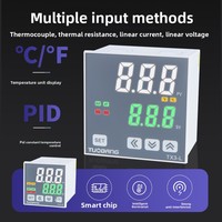 Termostato Inteligente TX3 con Pantalla LED HD, Plástico, OEM, PID, Salida de Relé/Estado Sólido Tipo K/E/PT/CU, Controlador de Temperatura con Alarma