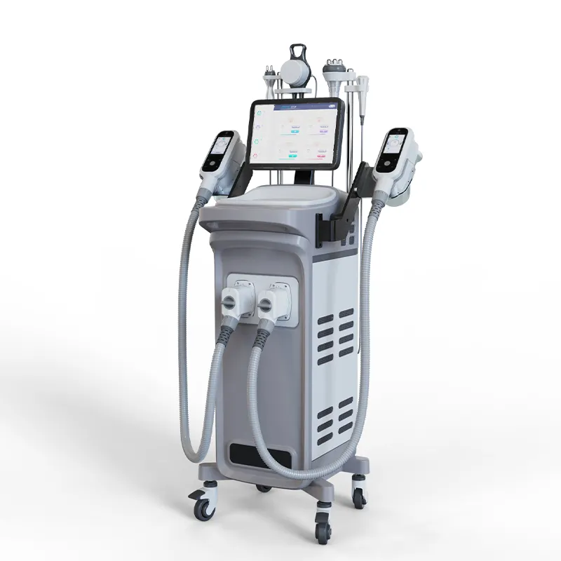 Multifunction Beauty 5 Handles Cryo Test Report Best Slimming Exercise Cellulite Freeze Cryolipolysis Machine In China