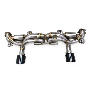 Catback d'échappement de réglage SS304 personnalisé pour Porsche 718 Cayman GT4 4.0L 2024 système de catback d'échappement Valvetronic - Product Image 1