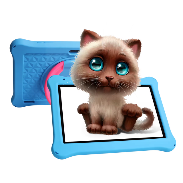New Cheap 10.1 Inch Kids Tablet Android 14 Parent Control Educational Tablet PC with Kid-proof Case