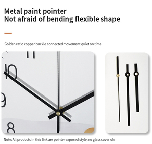 Đồng hồ treo tường sứ pha lê Bắc Âu phong cảnh nước cá cổ điển sang trọng cỡ lớn cao cấp dành cho phòng khách - Product Image 3