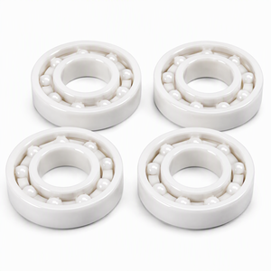 6008 Full Ceramic Bearing ZrO2 40x68x15mm PTFE Cage Open Corrosion Resistant Non Magnetic Insulating for <b>Chemical</b> Equipment - Product Image 6