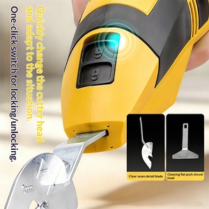 <span class=keywords><strong>Grattoir</strong></span> électrique sans balais rechargeable au lithium-ion pour l'élimination des résidus adhésifs et le nettoyage de la peinture murale transfrontalier - Product Image 4