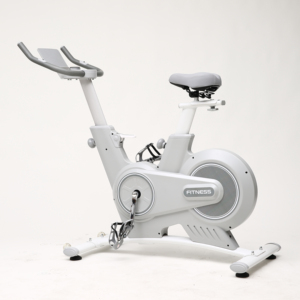 Bicicleta de <span class=keywords><strong>Spinning</strong></span> Blanca de 6 kg y 13 kg con Volante Magnético, Bicicleta de <span class=keywords><strong>Spinning</strong></span> <span class=keywords><strong>Profesional</strong></span> para Gimnasio en Interiores - Product Image 1