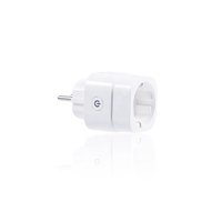 Bilihondim Matter Over Thread EU Mini Plug Dimmer 1Channel 200W Contrôleur de gradation sans fil compatible Google Assistant