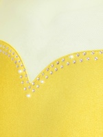 Costume de danse latine pour enfants de 6 à 16 ans Vêtements de danse avec strass pour filles