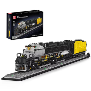 Mould <span class=keywords><strong>King</strong></span> 12049 <span class=keywords><strong>Train</strong></span> technique à construire, locomotive Big Boy 4-8-8-4, ensemble de briques de construction, cadeau de Noël pour enfants - Product Image 1
