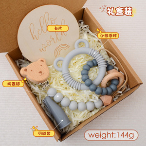 <span class=keywords><strong>Bracelet</strong></span> de dentition en silicone de qualité alimentaire pour bébés de 0 à 24 mois, motif ours, fabriqué en Chine, pour produits transfrontaliers maternelle et infantile - Product Image 5