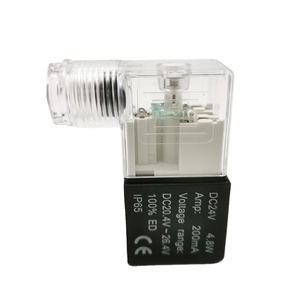 Пневматическая катушка электромагнитного клапана DC24V AC24V AC220V AC110V DC12V головка клапана пневматическая регулирующая катушка клапана - Product Image 1