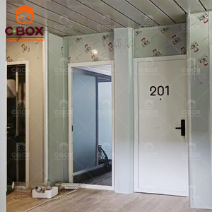 Cbox Vật liệu 2025 nâng cấp prefab văn phòng tùy chỉnh ký túc xá cư trú có thể tháo rời phẳng gói container nhà - Product Image 6