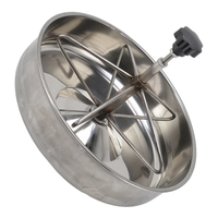 Mangeoire à porcs en acier inoxydable durable, abreuvoir pour truies et plateau pour porcelets, mangeoire automatique intelligente pour porcs