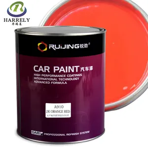 2K Auto Orange Red High Performance Spray Paint Acrylic Solor Paint Car Paint