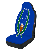 Housses de siège de voiture à motif drapeau de Niue, housses de siège tendance pour l'intérieur des voitures, ajustement universel pour la plupart des voitures, berlines, camions, SUV