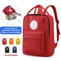Sacs d'école en gros d'usine, sacs à dos étudiants modernes en tissu Oxford imperméable, pochette pour ordinateur portable, logo personnalisé, pas cher