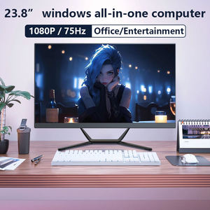 23.8 Inch 1080P N95 Cpu Alles In Één Desktopcomputer Barebone Aio Ssd 256Gb Ddr4 256Gb Home Office Videobewerking Alles-In-Een Pc - Product Image 6