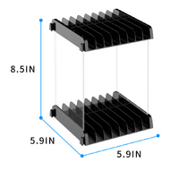 Support de rangement pour cartes de jeu Honcam pour PS5 et Xbox, tour de rangement pour cartes de jeu Xbox, support vertical pour cartes de jeu