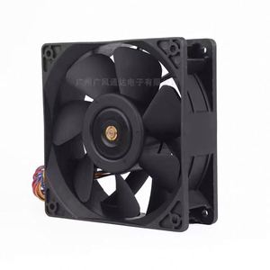 พัดลมระบายความร้อนความเร็วสูง 12V 2.7A รุ่น Ant S9 T9 ให้ลมแรง ระบายความร้อนได้ดีเยี่ยม รุ่น A12038-60BB-4RP-F1 - Product Image 2