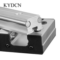 Rail de guidage linéaire interne à double axe Kaiyade LGD avec patin coulissant en acier rapide et alliage d'aluminium, longueur personnalisable