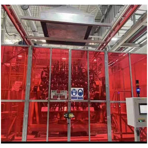 Feuille décorative moderne en plastique solide de 4x8 pieds en <span class=keywords><strong>polycarbonate</strong></span> rouge anti-rayures pour <span class=keywords><strong>cloison</strong></span> extérieure de garde-corps - Product Image 2