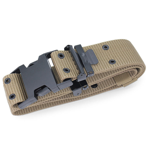 Cinto Tático de Segurança Masculino de 5,5CM de Largura, Cinto de Lona de Polipropileno com Fivela Plástica, Cinto de Treinamento para Homens ao Ar Livre - Product Image 2