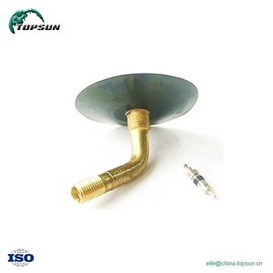 黄铜弯杆内管阀<span class=keywords><strong>JS2</strong></span> TR244橡胶覆盖卡车轮胎阀 - Product Image 6