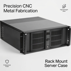 Корпуса для серверов TZR из нержавеющей стали и алюминия на заказ, настенные серверные корпуса типа 4U, корпуса для компьютеров - Product Image 1