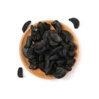 Ail noir fermenté en gros, gousses d'ail noir 500g, emballage sous vide, marque privée OEM