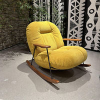 Vente directe d'usine, fauteuil inclinable minimaliste moderne Monovel, pour salon, balcon, une place, maison, bureau à domicile, hôtel