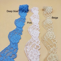 Dentelle teinte sur mesure Liangsheng, bordure française, certifiée OEKO-TEX, écologique, personnalisable pour lingerie, sous-vêtements, textile de maison