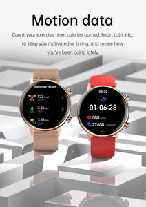 Montre connectée HK39 pour femmes, petite, étanche IP68, écran AMOLED 360*360 HD, mesure de la pression artérielle, Android, NFC, montre connectée pour femmes - Product Image 4