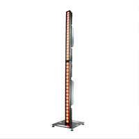 IP 18*10W RGBWA 5in1 LED Pixel mur lavage latte barre lumineuse étanche scène faisceau extérieur bâtiment dmx RDM avec givre électronique
