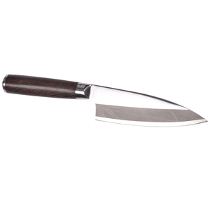 cuchilla de acero inoxidable Wenge mango de madera de cabeza de pescado de calidad caliente <span class=keywords><strong>Deba</strong></span> <span class=keywords><strong>cuchillo</strong></span> cuchillos - Product Image 3