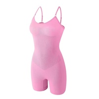 Gaine sculptante intégrale sans couture, effet ventre plat et rehausseur de fesses, avec bretelles réglables, longueur mi-cuisse, pour mariage, soirée et usage quotidien