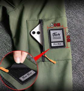 Completo <span class=keywords><strong>Casual</strong></span> da <span class=keywords><strong>Uomo</strong></span> Giacca Tattica Softshell e Pantaloni Antivento e Impermeabili per Caccia Pesca Alpinismo - Product Image 3
