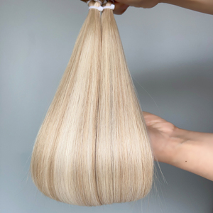 Estensioni di Capelli Balayage Bionde T20P20/60A Pronte per la Spedizione, Genius Invisible, Più Discrete, Sottili, Tagliabili, con Trama a Spina - Product Image 3