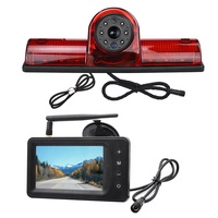 Moniteur IPS numérique sans fil 5 "AHD Tovision avec système de caméra de recul IR pour caméra de feu stop universelle 3rd Stop Cargo Van