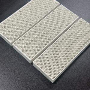 Endüstriyel kullanım için yüksek sıcaklık dayanımı dikdörtgen kızılötesi petek seramik tabak seramik parçaları - Product Image 3