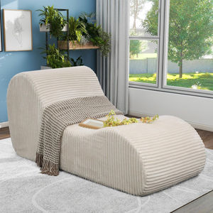 Fauteuil de sol relaxant compressé – Portable, extensible et convertible en tissu pour bureau, chambre et appartement - Product Image 5