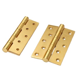 Hardware arquitectónico Mercado en línea SS201 SS304 Ducha Latón Bisagra de puerta de madera decorativa - Product Image 3