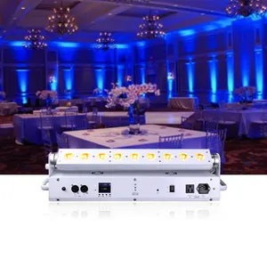 party bar derby all in one disco sta 9x15w 4 in 1, matrix rgbw plastic high power cob 200w zoom par stage light cob