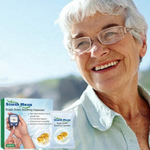 South Moon 10pcs Capsules apaisantes pour le sucre dans le sang réduisant la digestion Capsule favorisant - Product Image 1