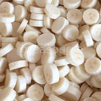 5-pack PVC nep bananen ketchup plakjes model kunstmatige ronde bananenchips DIY toast dessert topping cake fruit shop Bingsu voedsel
