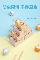 Promotion Gomme à effacer en PVC pour crayon, motif chat gras mignon 3D kawaii, thème scolaire