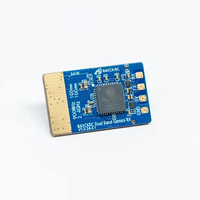 Récepteur BAYCKRC Gemini ELRS RX 915MHz 2.4G à double antenne avec diversité de fréquence pour avions RC, ailes fixes, drones et projets DIY