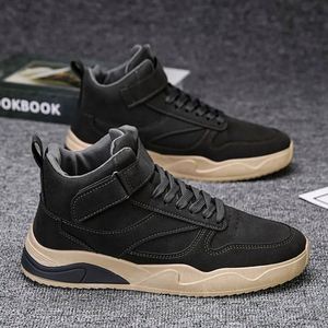 รองเท้าบูทผู้ชายแฟชั่นใหม่ประจำฤดูใบไม้ร่วงและฤดูหนาวปี 2022  บุผ้ากำมะหยี่  รองเท้าลำลองผู้ชาย - Product Image 3