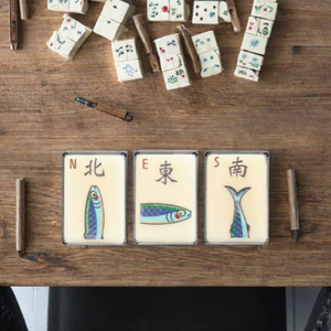 Jeu de Mahjong Américain en Acrylique Ivoire Lingxi pour 4 Joueurs, Kit Complet avec Pieds en Acier Inoxydable, Tuiles Luxueuses à Motifs Floraux et Papillons - Product Image 3