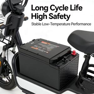 Batería de Fosfato de Hierro y Litio de Ciclo Profundo a Prueba de Agua de 60V 50Ah, Adecuada para Vehículos de Dos y Tres Ruedas - Product Image 1