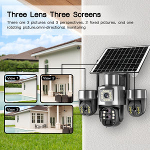 Nuova Telecamera di Sicurezza WiFi da Esterno Wireless Impermeabile IP66 con Visione Notturna a Colori, Rilevamento Movimento e Audio Bidirezionale - Product Image 3