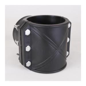 Collier de serrage en HDPE de 110 mm PN6 pour tuyaux, raccord de fixation pour systèmes d'alimentation en eau et d'évacuation - Product Image 1
